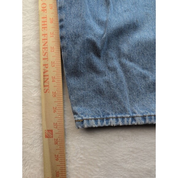 VTG Bugle Boy Mom Jeans Women's Size 18 Light Wash 80s 90s Made In USA - Picture 5 of 16
